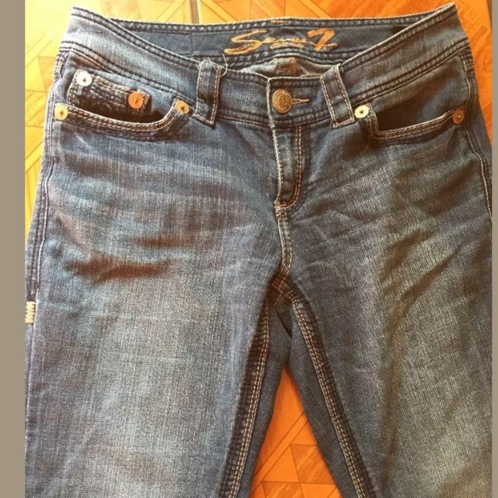 7 for all man kind east 1964 women jeans 29 blue